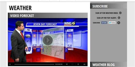 wmc action news five weather.